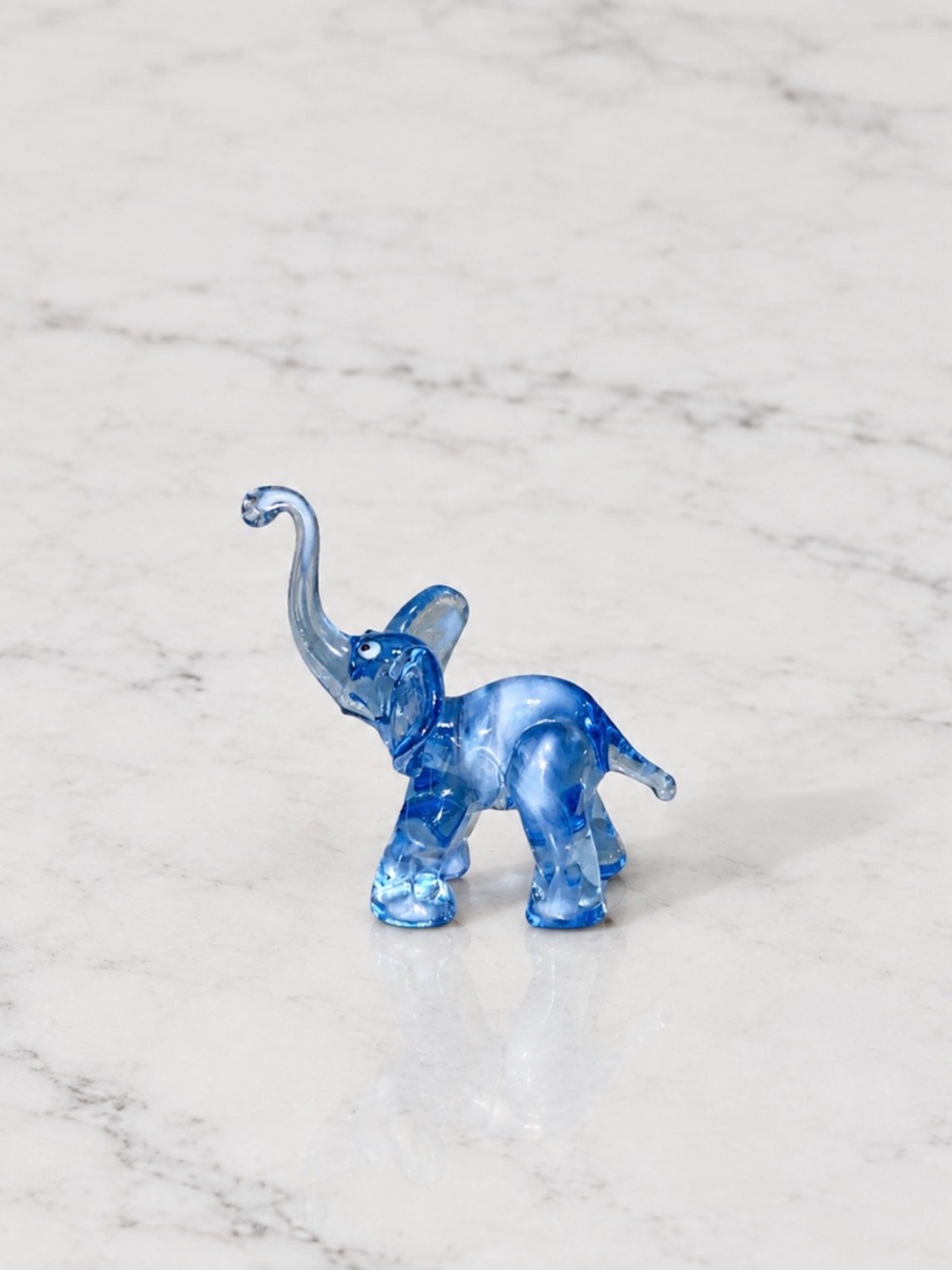 Vintage Murano Glass Elephant Figurine